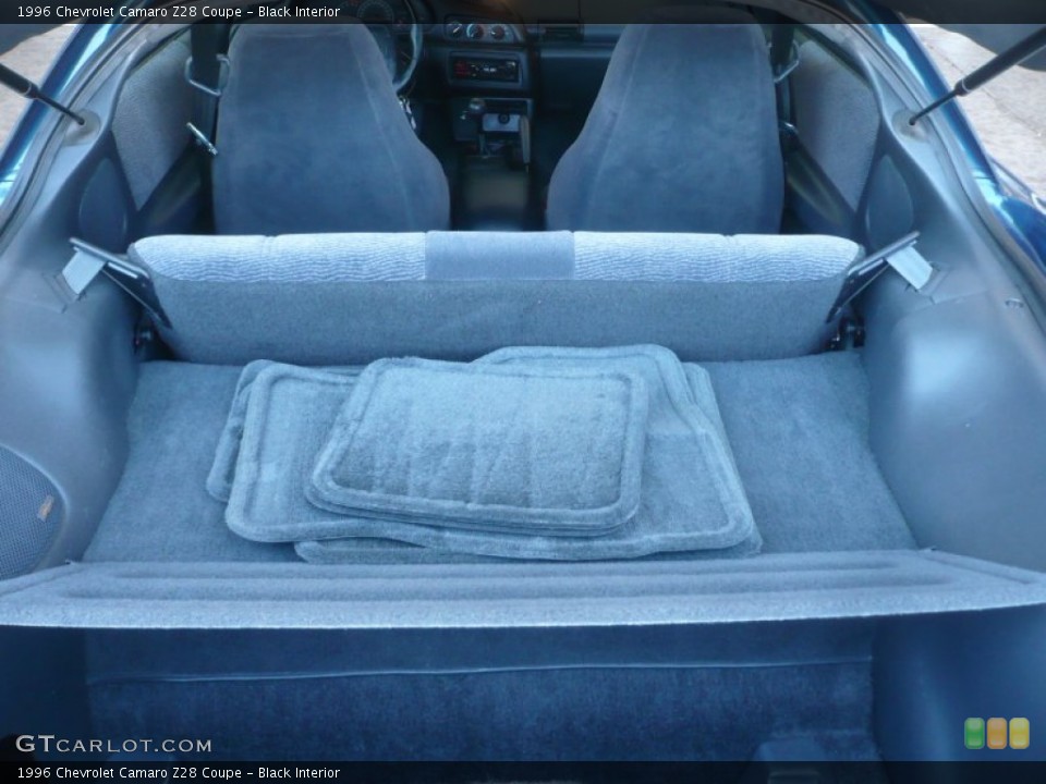 Black Interior Trunk for the 1996 Chevrolet Camaro Z28 Coupe #52825415