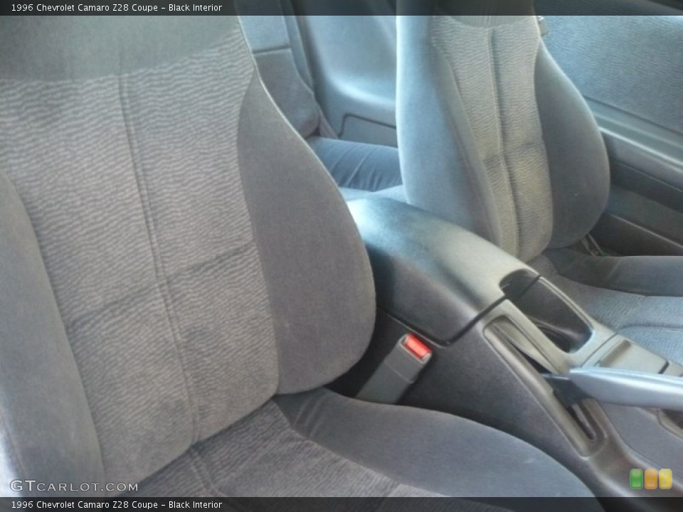 Black Interior Photo for the 1996 Chevrolet Camaro Z28 Coupe #52825439