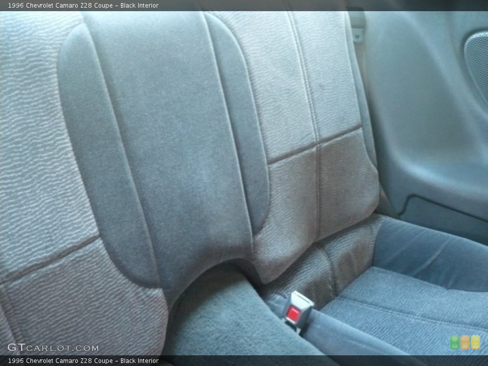 Black Interior Photo for the 1996 Chevrolet Camaro Z28 Coupe #52825454