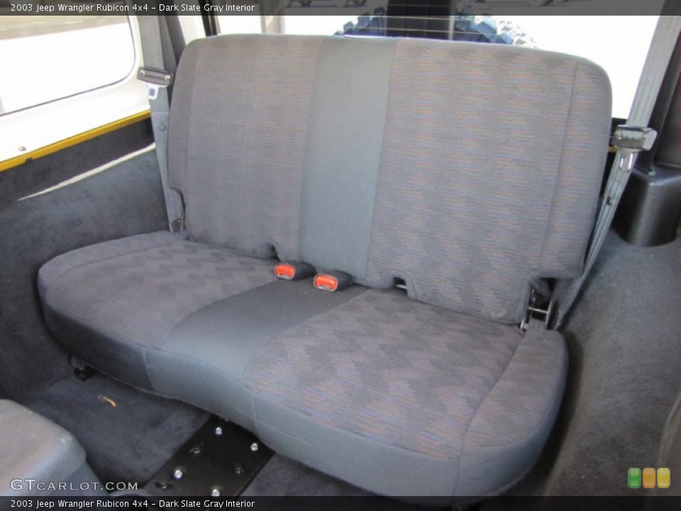 Dark Slate Gray Interior Photo for the 2003 Jeep Wrangler Rubicon 4x4 #52826729