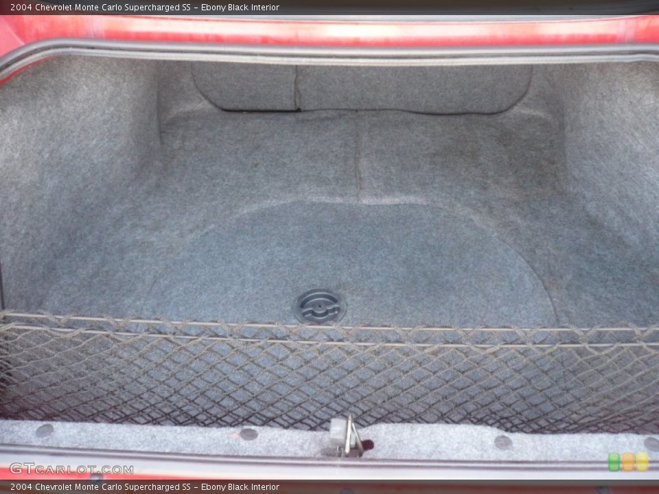 Ebony Black Interior Trunk for the 2004 Chevrolet Monte Carlo Supercharged SS #52826756