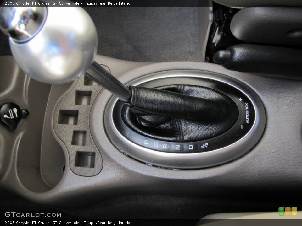Taupe/Pearl Beige Interior Transmission for the 2005 Chrysler PT Cruiser GT Convertible #52827989