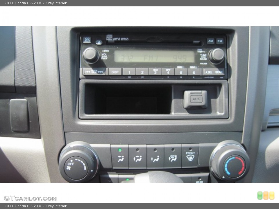 Gray Interior Audio System for the 2011 Honda CR-V LX #52828670