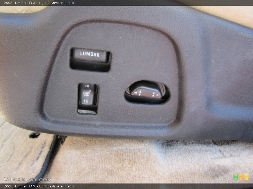 Light Cashmere Interior Controls for the 2008 Hummer H3 X #52830380