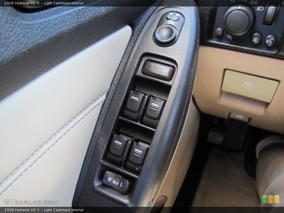 Light Cashmere Interior Controls for the 2008 Hummer H3 X #52830392