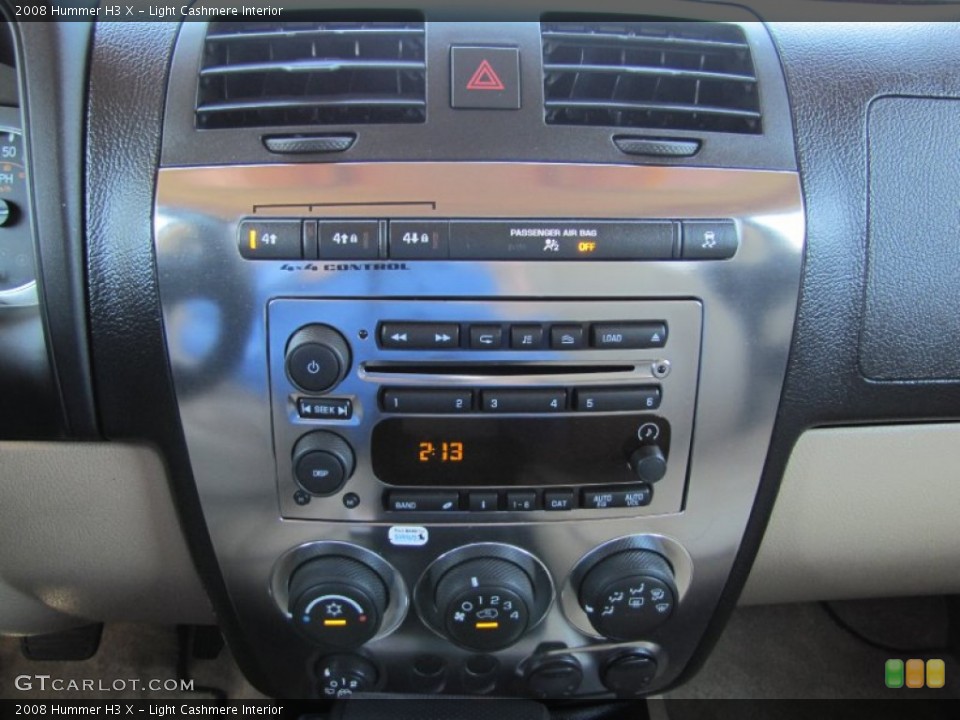 Light Cashmere Interior Controls for the 2008 Hummer H3 X #52830443