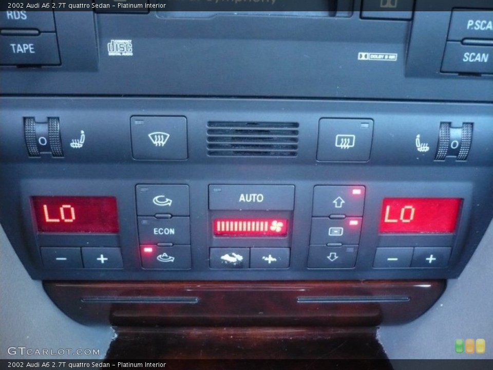 Platinum Interior Controls for the 2002 Audi A6 2.7T quattro Sedan #52831088