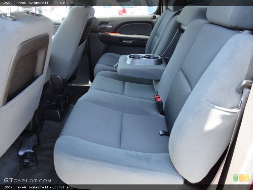 Ebony Interior Photo for the 2009 Chevrolet Avalanche LT #52831284