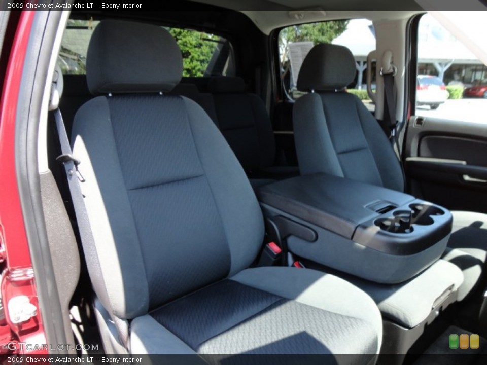 Ebony Interior Photo for the 2009 Chevrolet Avalanche LT #52831434