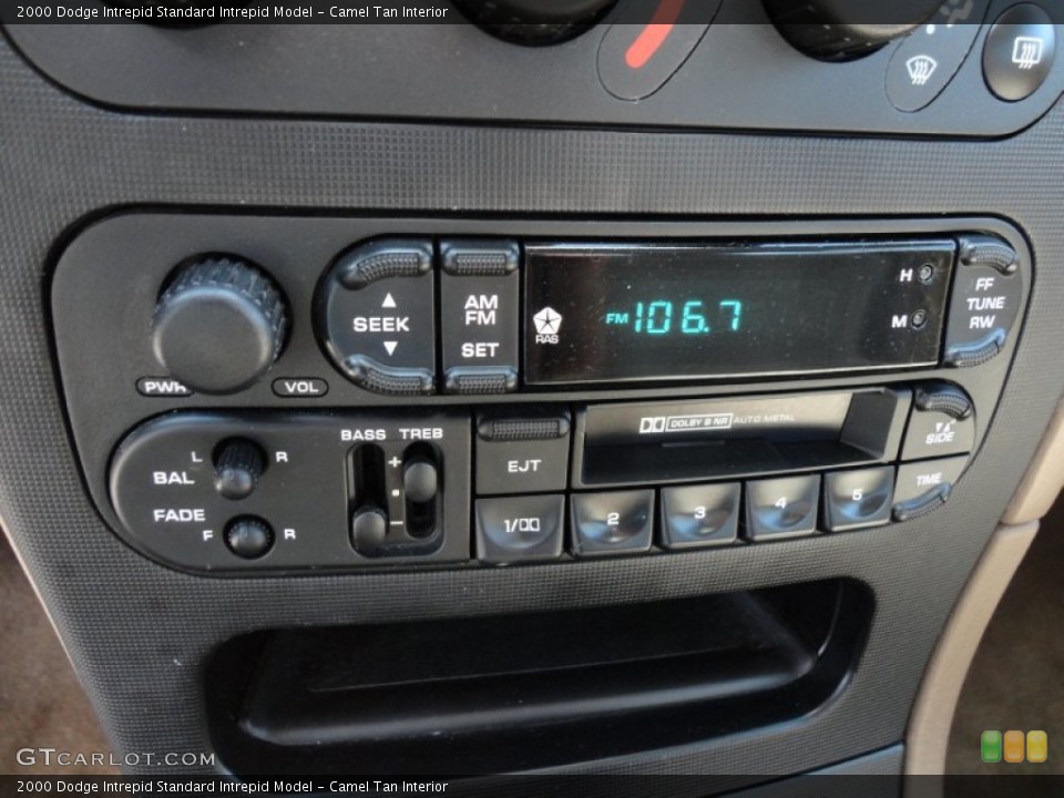 Camel Tan Interior Audio System for the 2000 Dodge Intrepid  #52833456