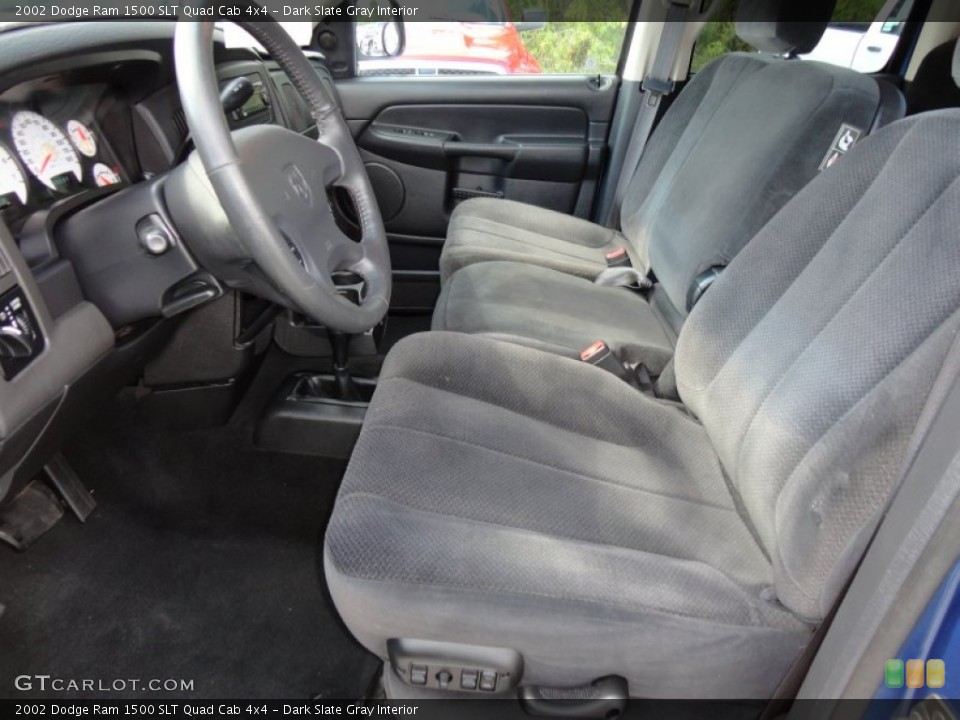 Dark Slate Gray Interior Photo for the 2002 Dodge Ram 1500 SLT Quad Cab 4x4 #52834033