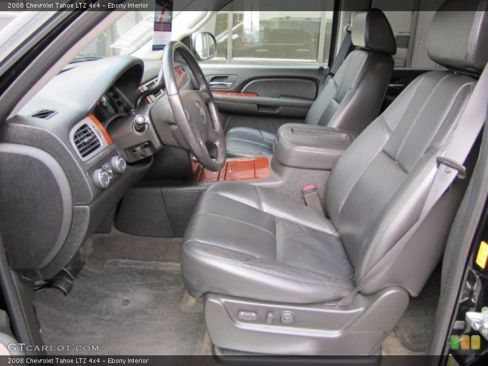 Ebony Interior Photo for the 2008 Chevrolet Tahoe LTZ 4x4 #52834896