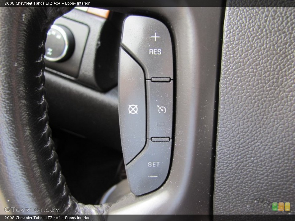 Ebony Interior Controls for the 2008 Chevrolet Tahoe LTZ 4x4 #52834956