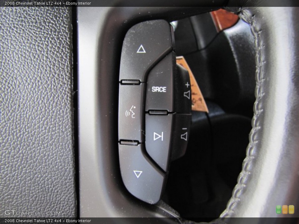 Ebony Interior Controls for the 2008 Chevrolet Tahoe LTZ 4x4 #52834974