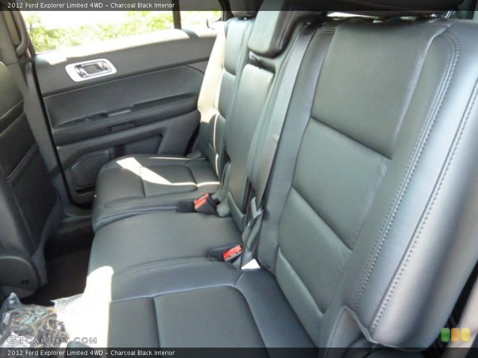 Charcoal Black Interior Photo for the 2012 Ford Explorer Limited 4WD #52835070