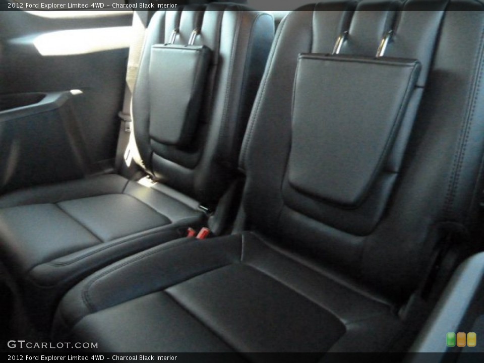 Charcoal Black Interior Photo for the 2012 Ford Explorer Limited 4WD #52835085