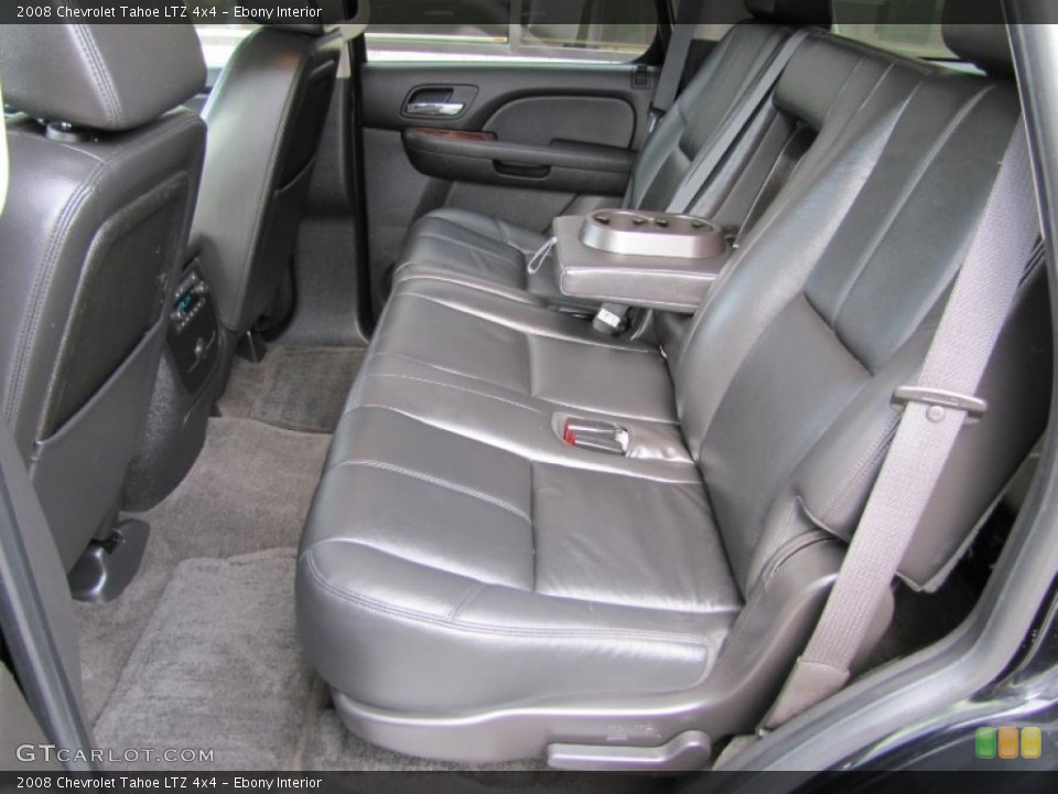 Ebony Interior Photo for the 2008 Chevrolet Tahoe LTZ 4x4 #52835178