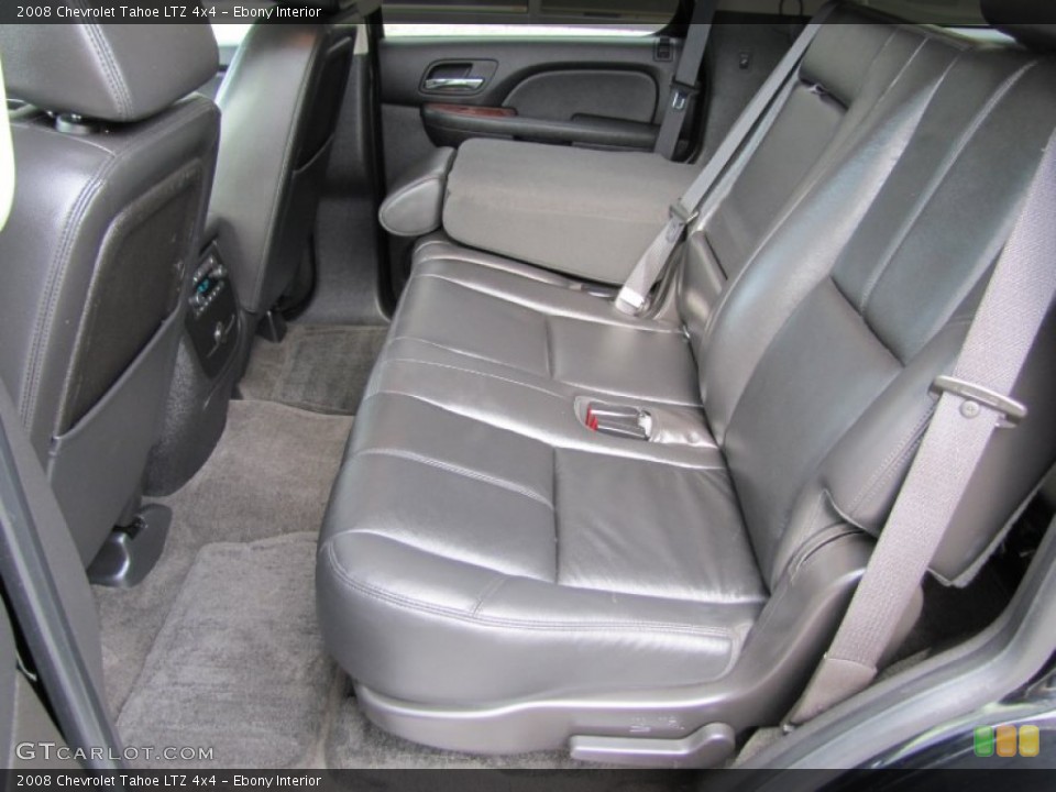 Ebony Interior Photo for the 2008 Chevrolet Tahoe LTZ 4x4 #52835193