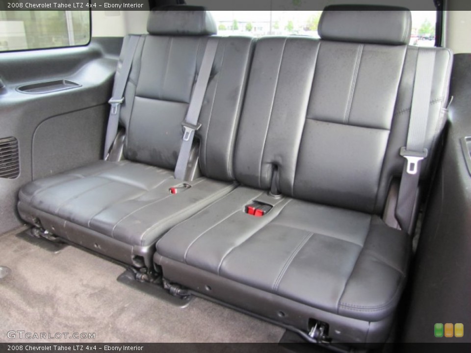 Ebony Interior Photo for the 2008 Chevrolet Tahoe LTZ 4x4 #52835238