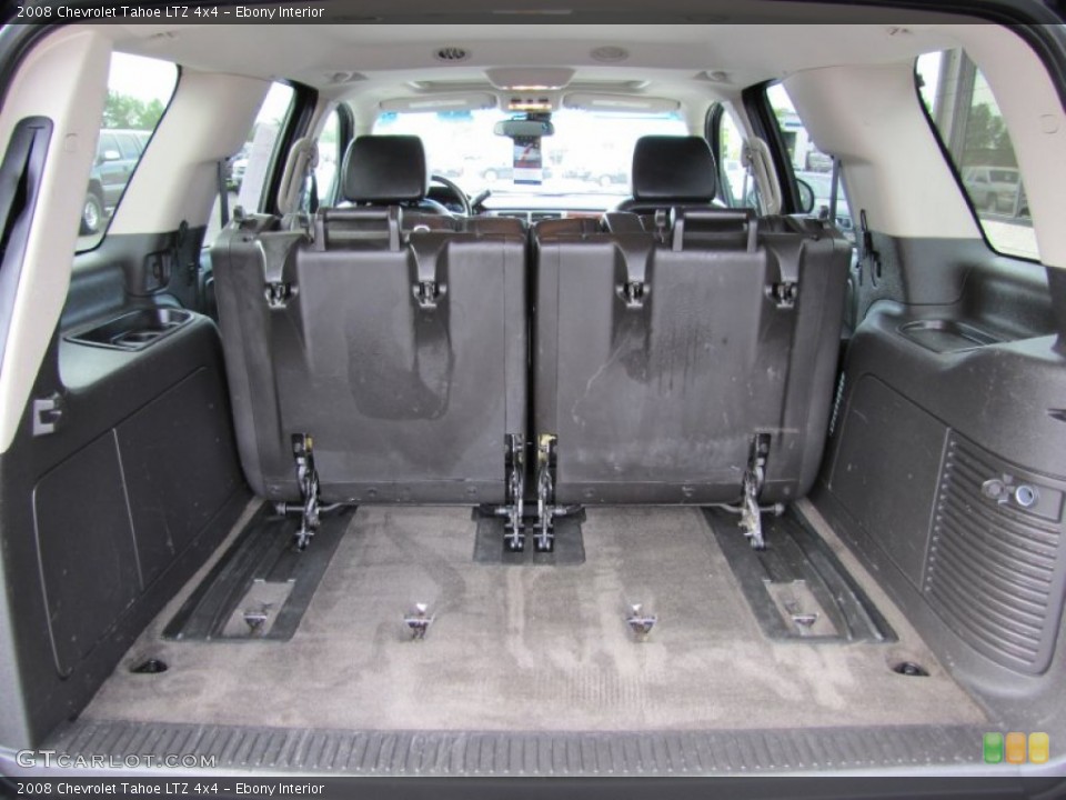 Ebony Interior Trunk for the 2008 Chevrolet Tahoe LTZ 4x4 #52835253