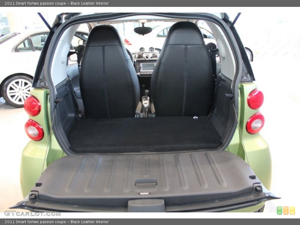 Black Leather Interior Trunk for the 2011 Smart fortwo passion coupe #52835844