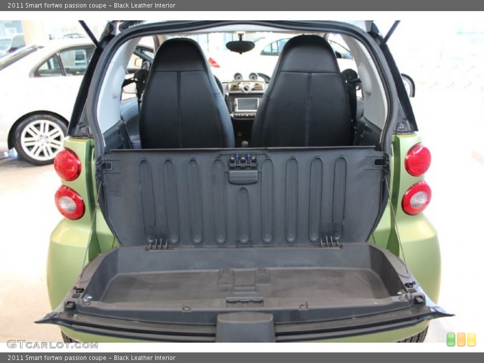 Black Leather Interior Trunk for the 2011 Smart fortwo passion coupe #52835859