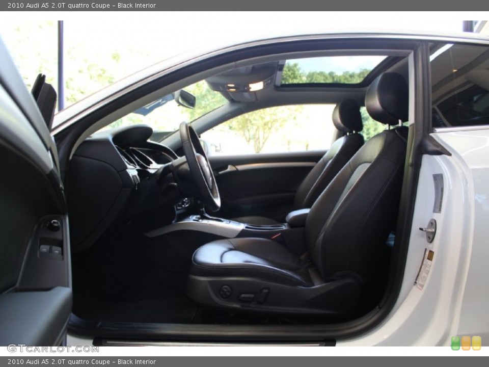 Black Interior Photo for the 2010 Audi A5 2.0T quattro Coupe #52838277