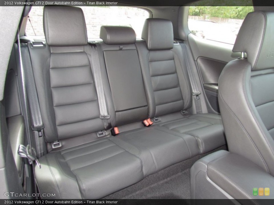 Titan Black Interior Photo for the 2012 Volkswagen GTI 2 Door Autobahn Edition #52839075