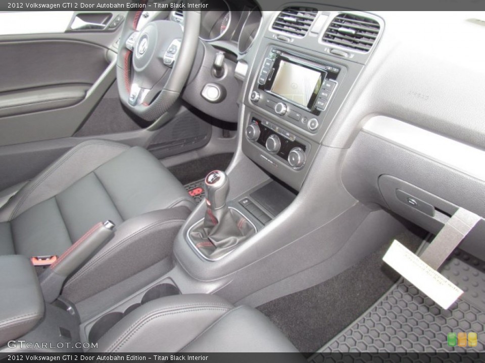Titan Black Interior Photo for the 2012 Volkswagen GTI 2 Door Autobahn Edition #52839090