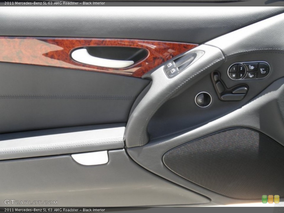 Black Interior Door Panel for the 2011 Mercedes-Benz SL 63 AMG Roadster #52839258
