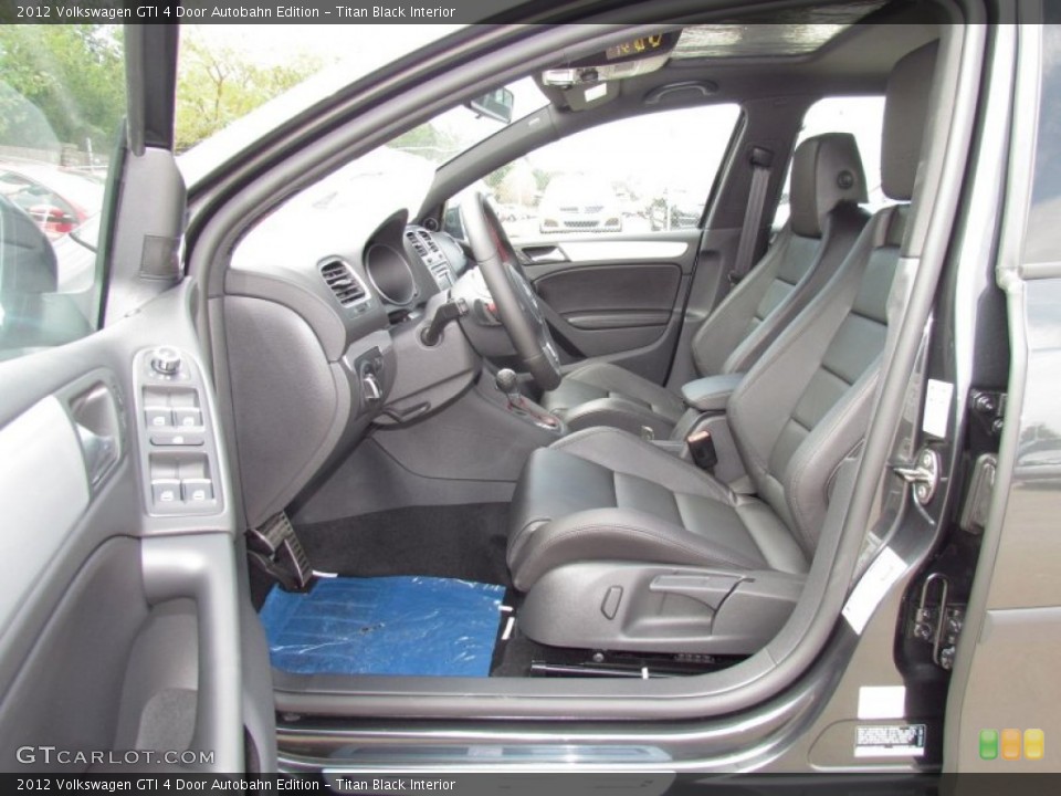 Titan Black Interior Photo for the 2012 Volkswagen GTI 4 Door Autobahn Edition #52839513