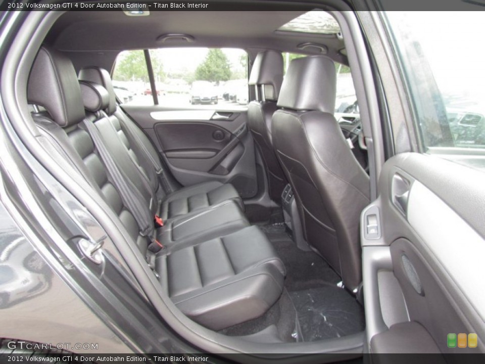 Titan Black Interior Photo for the 2012 Volkswagen GTI 4 Door Autobahn Edition #52839528
