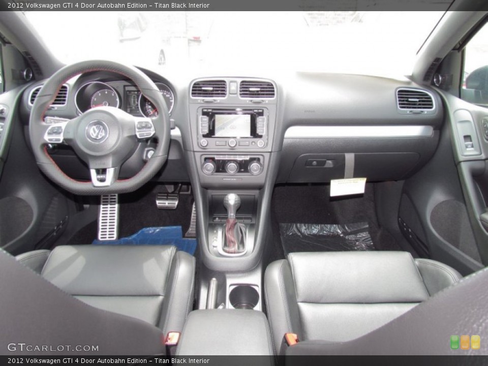 Titan Black Interior Photo for the 2012 Volkswagen GTI 4 Door Autobahn Edition #52839540