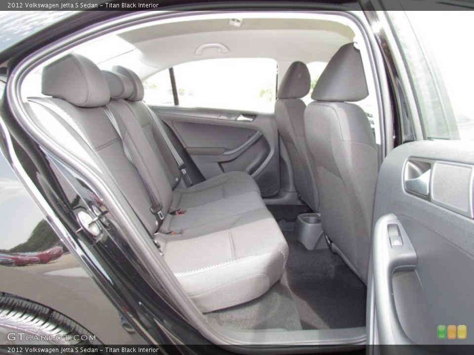 Titan Black Interior Photo for the 2012 Volkswagen Jetta S Sedan #52840140