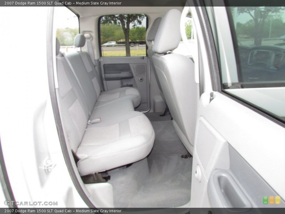 Medium Slate Gray Interior Photo for the 2007 Dodge Ram 1500 SLT Quad Cab #52840794