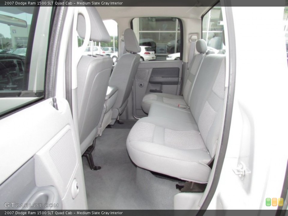 Medium Slate Gray Interior Photo for the 2007 Dodge Ram 1500 SLT Quad Cab #52840809