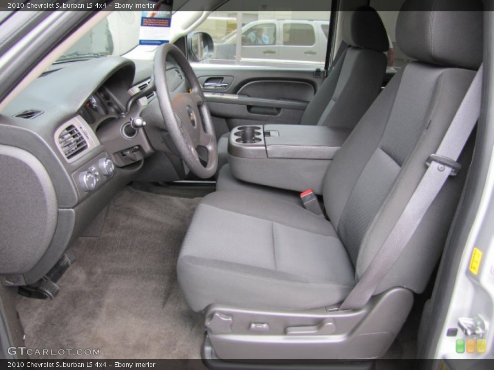 Ebony Interior Photo for the 2010 Chevrolet Suburban LS 4x4 #52840962