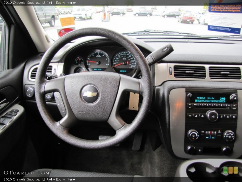 Ebony Interior Dashboard for the 2010 Chevrolet Suburban LS 4x4 #52840971