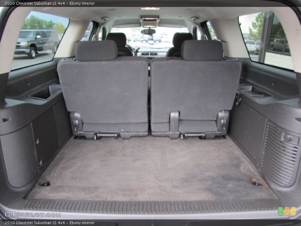 Ebony Interior Trunk for the 2010 Chevrolet Suburban LS 4x4 #52841316