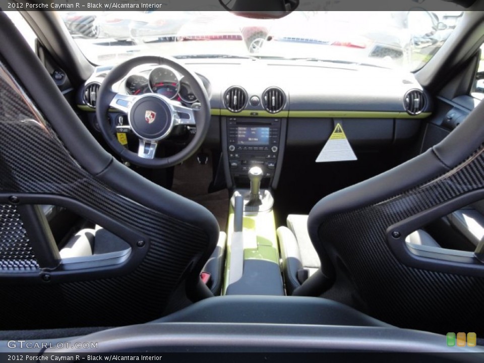 Black w/Alcantara Interior Dashboard for the 2012 Porsche Cayman R #52841679