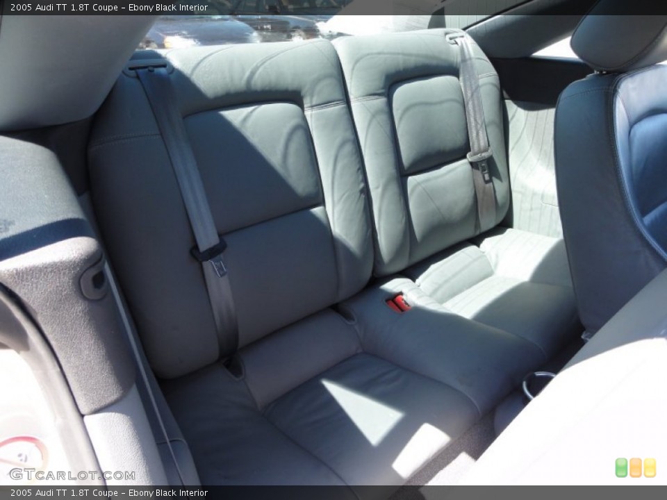 Ebony Black Interior Photo for the 2005 Audi TT 1.8T Coupe #52845240