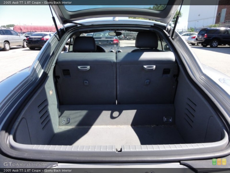 Ebony Black Interior Trunk for the 2005 Audi TT 1.8T Coupe #52845249