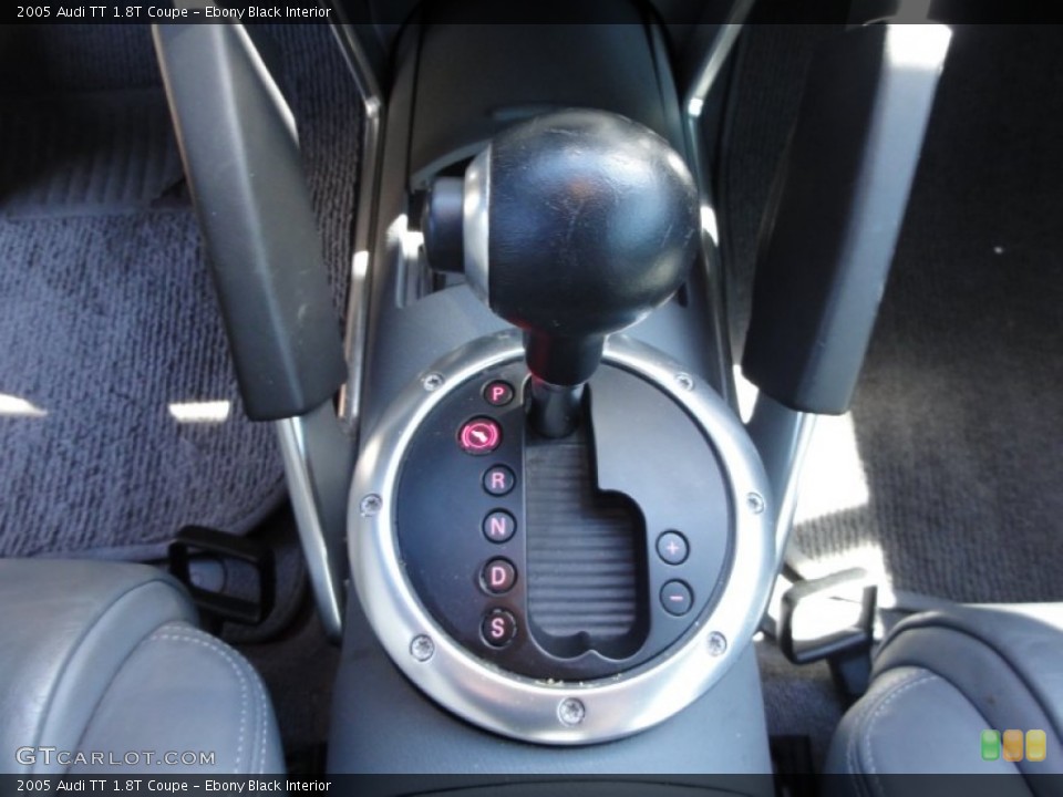 Ebony Black Interior Transmission for the 2005 Audi TT 1.8T Coupe #52845450