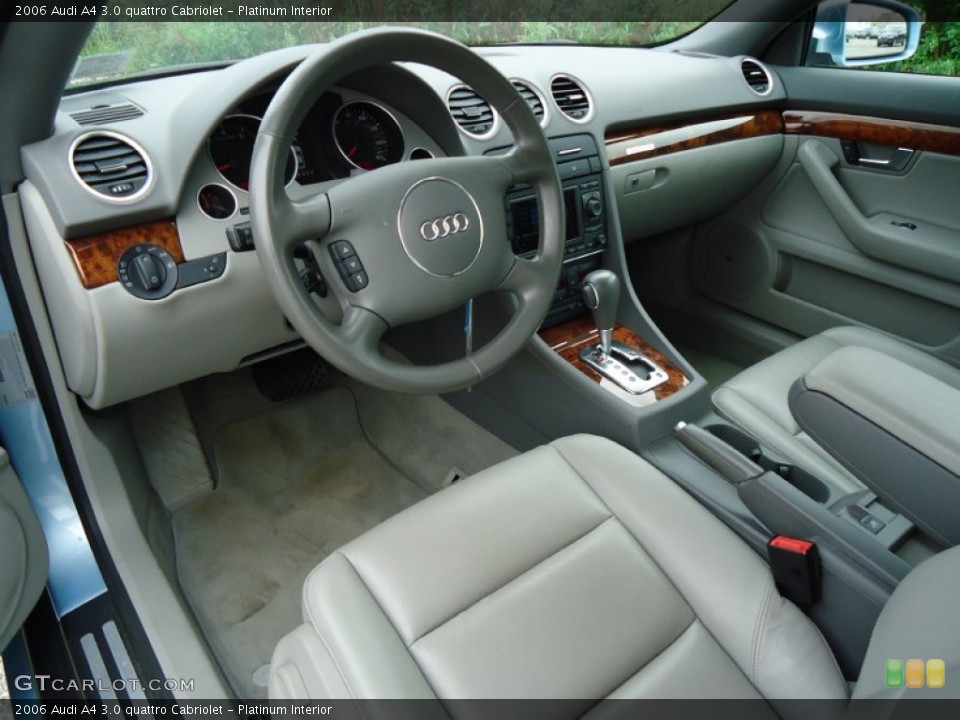 Platinum Interior Prime Interior for the 2006 Audi A4 3.0 quattro Cabriolet #52846326