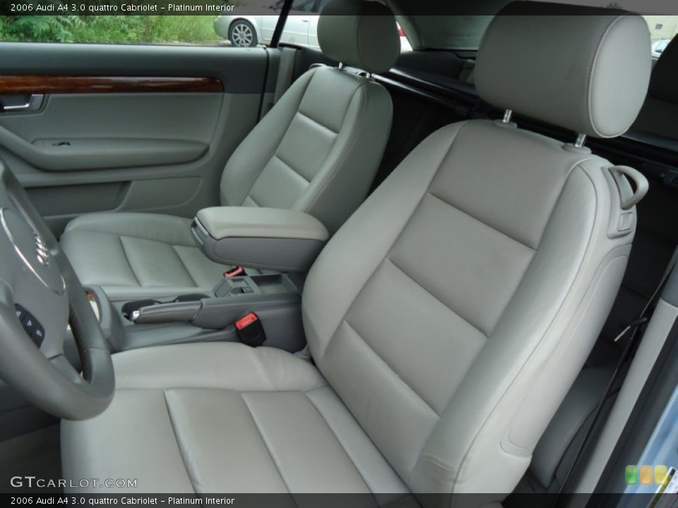 Platinum Interior Photo for the 2006 Audi A4 3.0 quattro Cabriolet #52846383