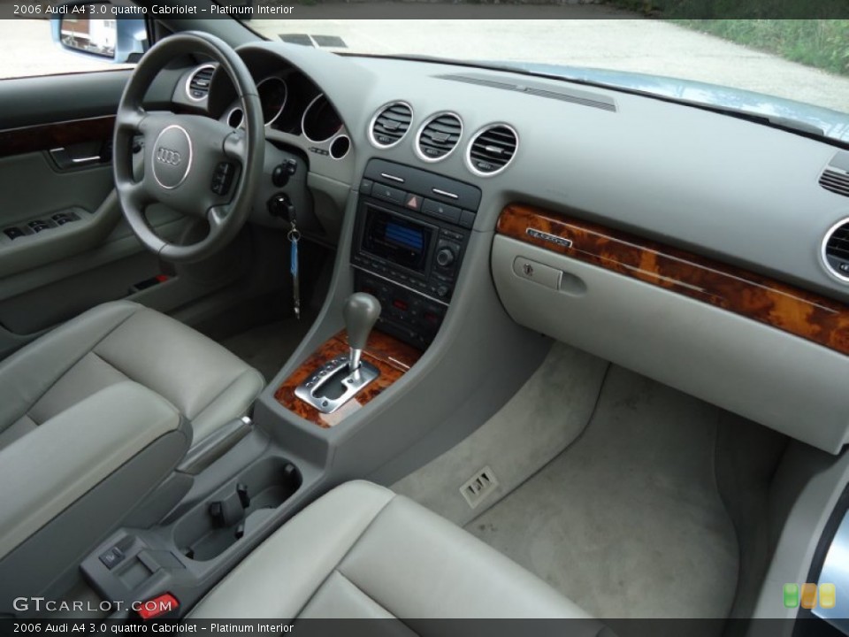 Platinum Interior Dashboard for the 2006 Audi A4 3.0 quattro Cabriolet #52846452