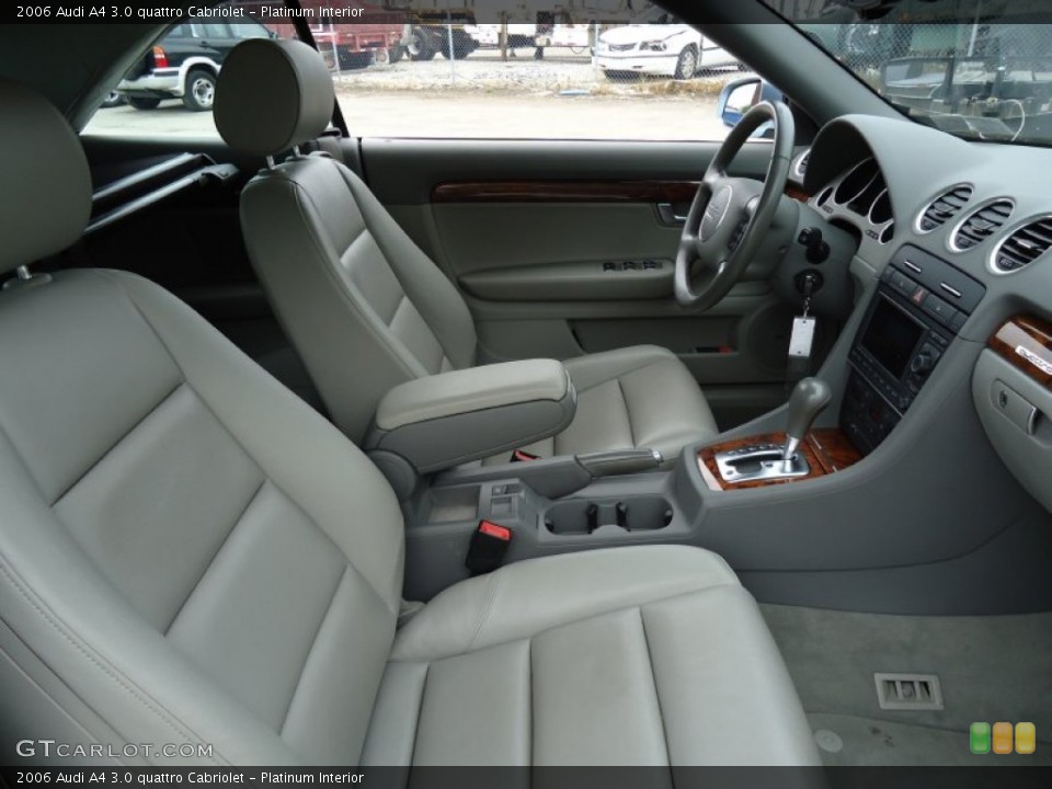 Platinum Interior Photo for the 2006 Audi A4 3.0 quattro Cabriolet #52846476