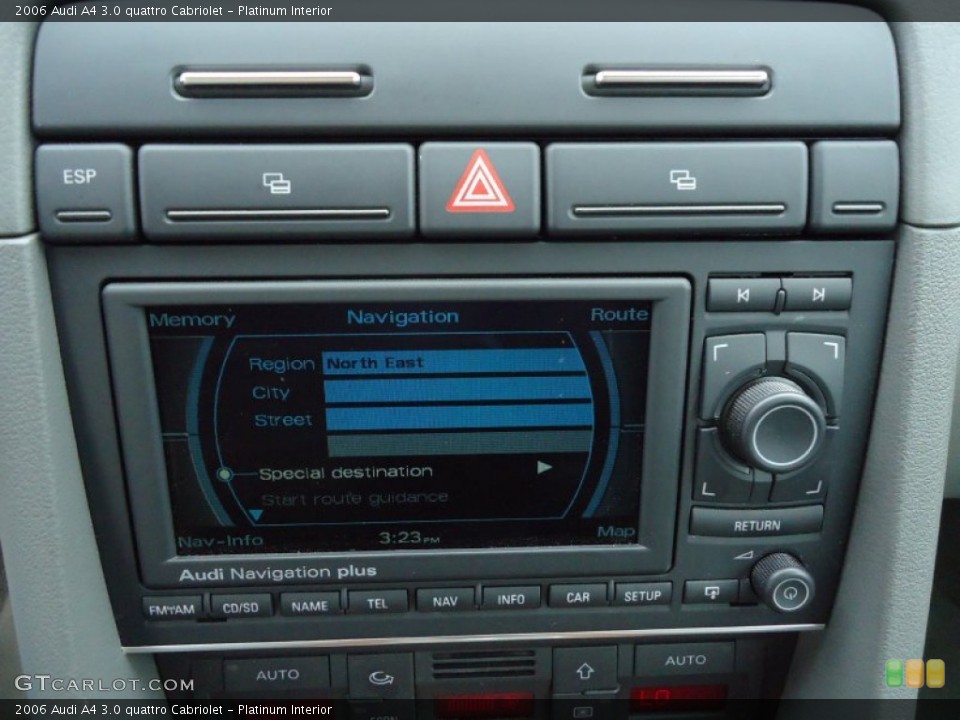 Platinum Interior Controls for the 2006 Audi A4 3.0 quattro Cabriolet #52846698