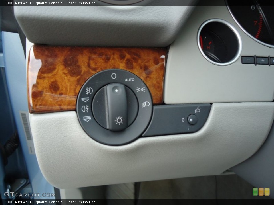 Platinum Interior Controls for the 2006 Audi A4 3.0 quattro Cabriolet #52846770