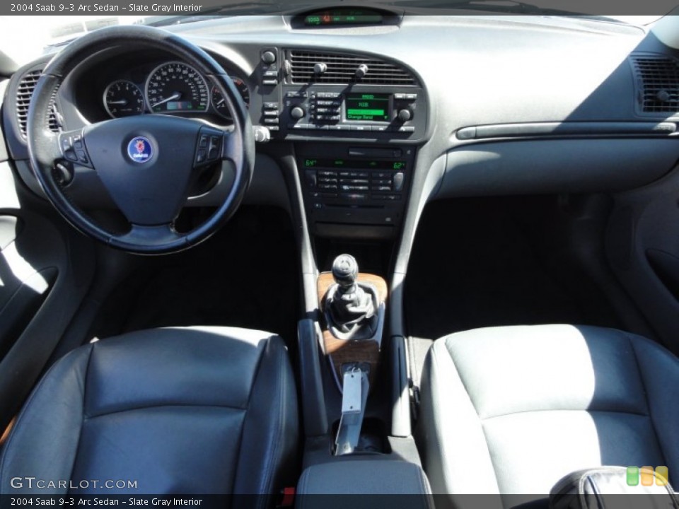 Slate Gray Interior Dashboard for the 2004 Saab 9-3 Arc Sedan #52847286